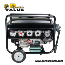 15hp gasoline generator with CE ISO,wheels and handle optional, 5.5kw 15hp generator